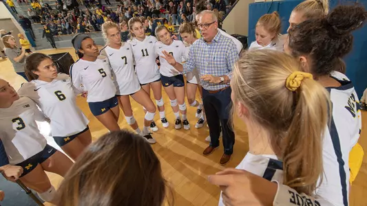 Volleyball Team Huddle Generic