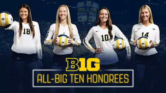 2018 Volleyball All-Big Ten Honorees