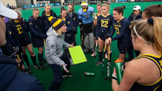 Field Hockey Team Huddle Generic