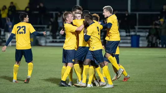 Men's Soccer Team Celebration Generic