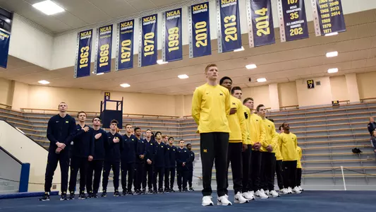Men's Gymnastics Maize & Blue Intrasquad Generic