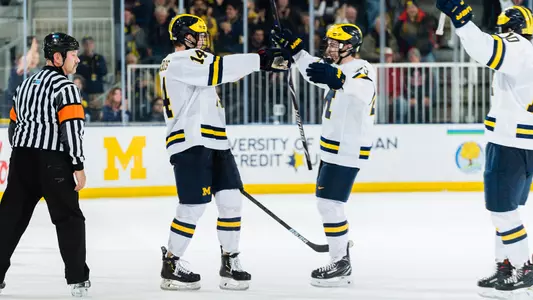 Josh Norris and Quinn Hughes