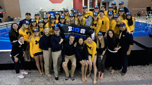 Women's Swim & Dive 2018 Big Ten Champs Generic