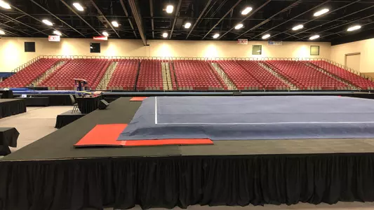 Women's Gymnastics Podium Sea Gate Center Generic