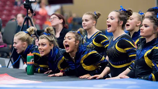 Women's Gymnastics Cheering Generic