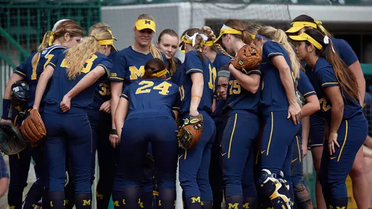 Softball Team Huddle Generic