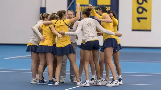 Women's Tennis Group Huddle Generic