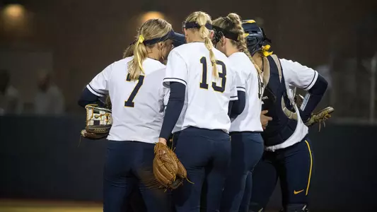 Softball Circle Huddle Generic