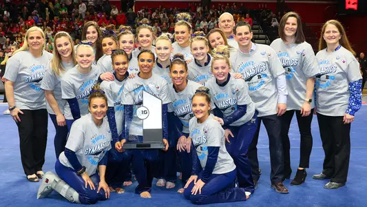 Women's Gymnastics 2018 B1G Regular-Season Champs Generic