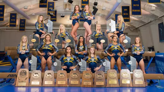 Women's Gymnastics Team Photo Generic