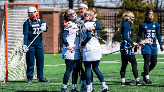 Women's Lacrosse Celebration