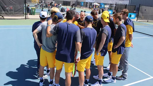 Men's Tennis Team Huddle Generic