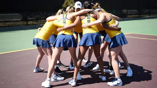 Women's Tennis Team Huddle Generic