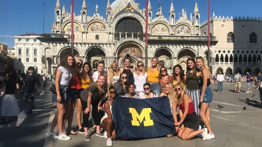 Volleyball #MGoEurope Day 9 Venice