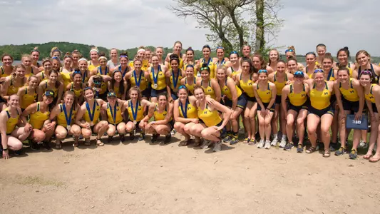 Rowing Big Ten Championships Group Photo