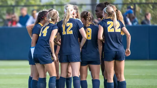 Women's Soccer Team Huddle Generic