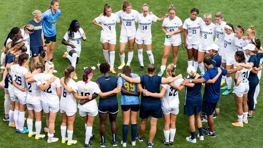 Women's Soccer Team Huddle Generic