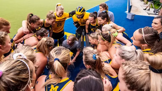 Field Hockey Team Huddle Generic