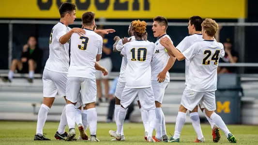 Men's Soccer Team Celebration Generic