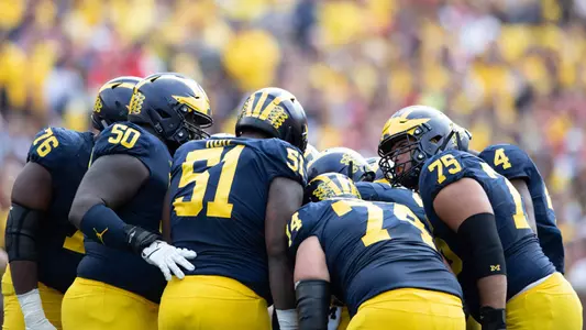 Offensive Line Huddle Generic