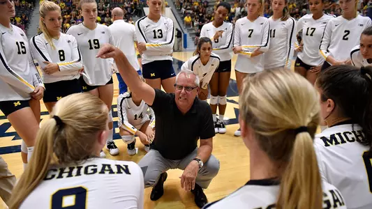 Volleyball Bench Huddle