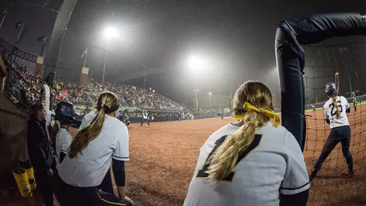 Softball Field from Dugout Night Generic