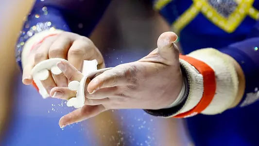 Women's Gymnastics Chalking Hands Generic