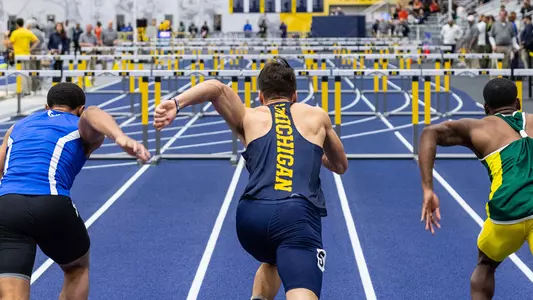 Men's Track and Field Hurdles Start Generic