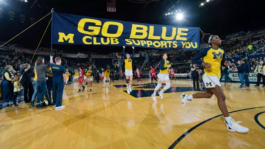 Women's Basketball Banner Touching Generic