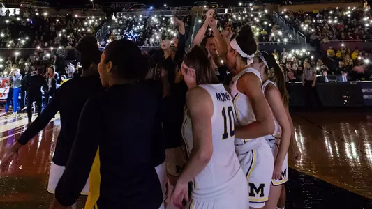 Women's Basketball Team Huddle Generic