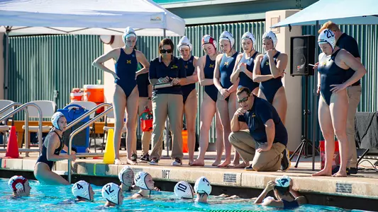Water Polo Team Huddle Generic
