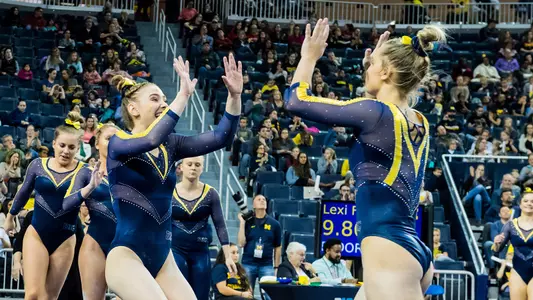 Natalie Wojcik (left), Abby Brenner