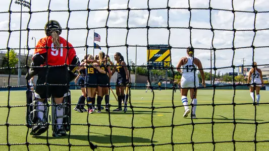 Field Hockey Goal Celebration