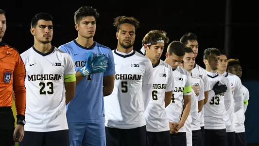 Men's Soccer Anthem Lineup
