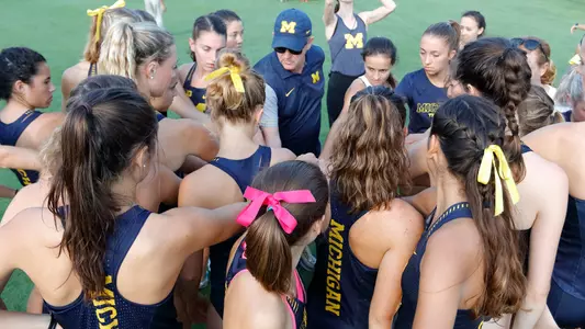 Women's Cross Country Team Huddle Generic