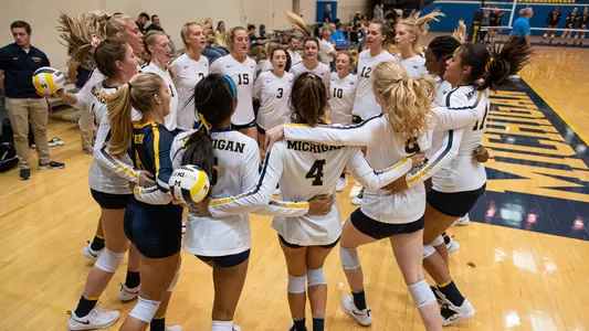 Volleyball Team Huddle Generic