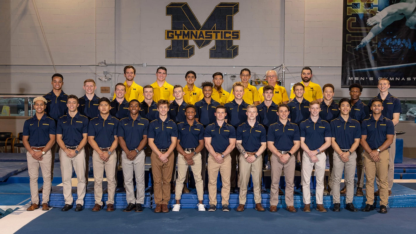 Men's Gymnastics 2020 Team Photo