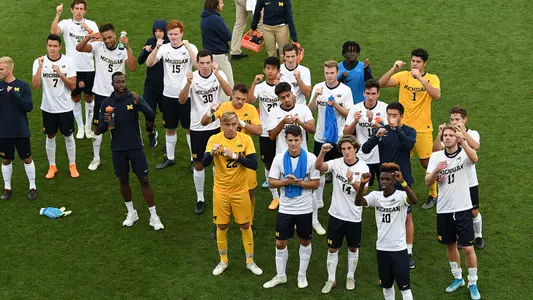 Men's Soccer Team Celebration General