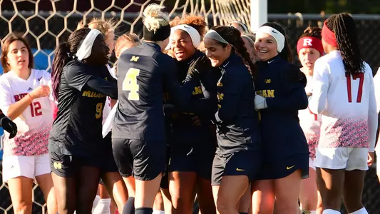 Women's Soccer Goal Celebration