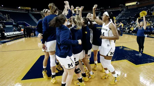 Women's Basketball Team Huddle Generic