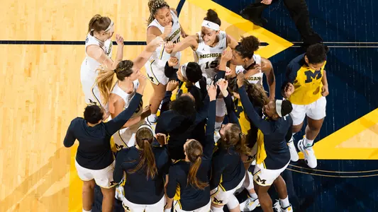 Women's Basketball Team Huddle Generic