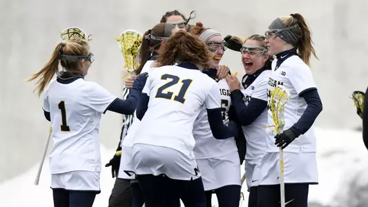 Women's Lacrosse Celebration