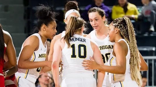 Women's Basketball Team Huddle Generic