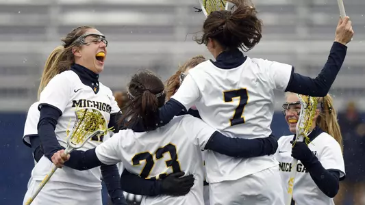 Women's Lacrosse Team Celebration Generic