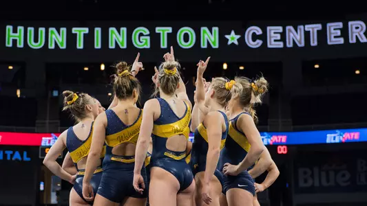 Women's Gymnastics Team Huddle Generic