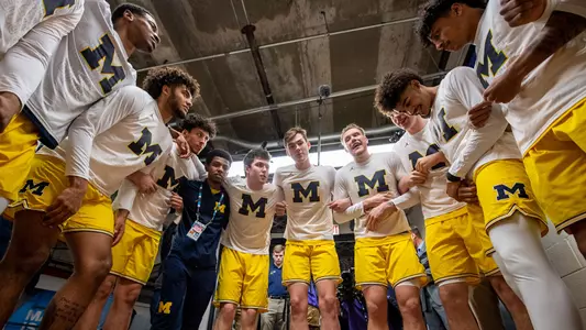 Men's Basketball Team Huddle Generic