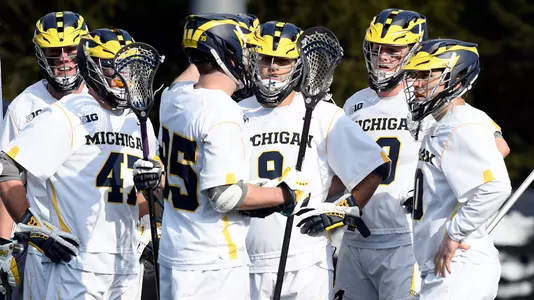 Men's Lacrosse Team Huddle Generic