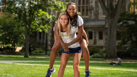 Brienne Minor (top) and Kate Fahey