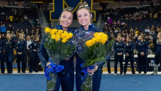 Olivia Karas (left) and Emma McLean