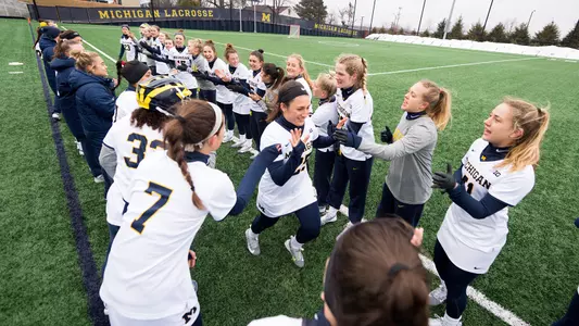Women's Lacrosse Pregame Introductions